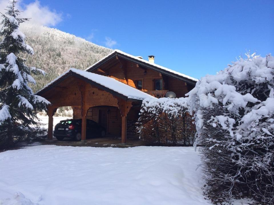 Chalet Olimon Saint-Jean-dʼAulps Exterior foto